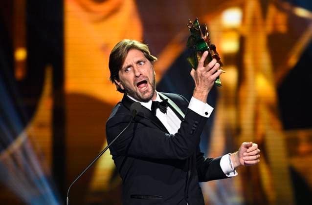 Ruben Ostlund wins the Best Director award for his film Triangle of sadness during the Swedish Film Awards, Guldbaggegalan, at Cirkus in Stockholm, Sweden, January 23, 2023 STOCKHOLMK SWEDEN x10040x,  Copyright: xAndersxWiklund TTx SWEDISH FILM AWARDS 2023 SCANPIXB054496