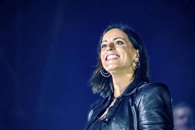 <p>Stefanie Kloß singt am Freitag, 26. August 2022 in Bochum mit ihrer Band Silbermond beim Zeltfestival Ruhr am Kemnader See. Deutschland NRW Bochum Copyright: IngoxOtto