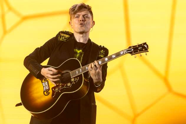 Michael Patrick Kelly live at a concert of his B O A T S Tour at the Messehalle Erfurt, 06 02 2023 Foto:xM.xKremerx xFuturexImage