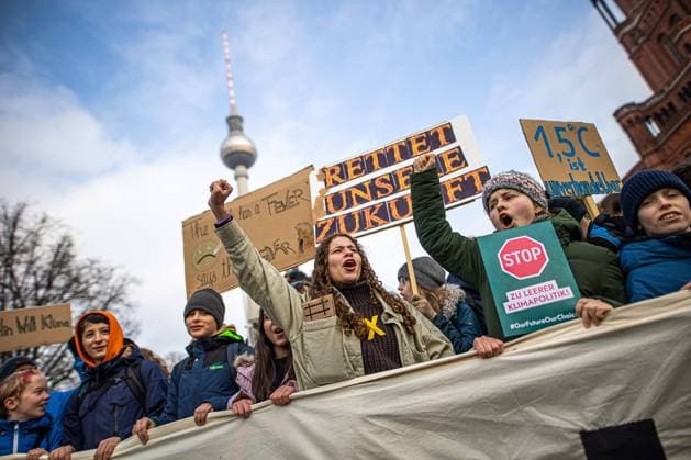 Climate Demo on 10 February 2023 in Berlin Climate Demo in Berlin