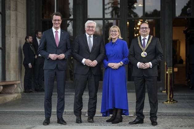 <p>Festakt 150 Jahre Hügel mit Bundespräsident Frank-Walter Steinmeier am Freitag, 10. Februar 2023 in Essen. Deutschland NRW Essen Copyright: SocratesxTassos