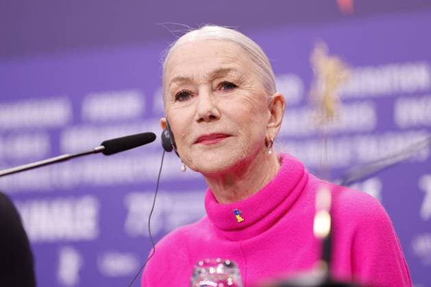 Helen Mirren at the Golda Press Conference during the 73 Berlinale International Film Festival on 20 02 2023 in Berlin Berlinale 2023 Golda Photo Call PK with Helen Mirren