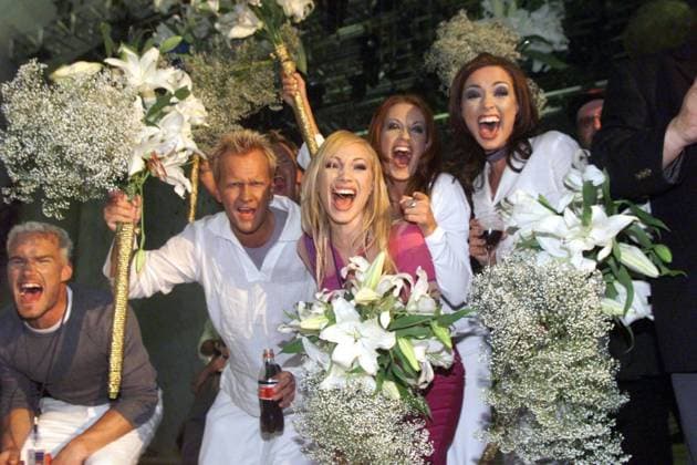 29 MAY 1999 JERUSALEM The Eurovision Song Contest was held on Saturday at the International Convention Center in Jerusalem Swedens entry Take me to your heaven was sung by Charlotte Nilsson The picture Sweden won before Iceland JERUSALEM ISRAEL x1014x  Copyright: xTobiasxRöstlundx