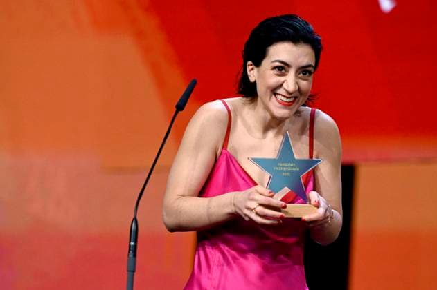 Gizem Erdogan Sweden at the presentation of the European Shooting Stars Awards 2023 and the premiere of the feature film Golda at the Berlinale 2023 73 Berlin International Film Festival Berlinale Palast Berlin, 20 02 2023 Foto:xF.xKernx xFuturexImage