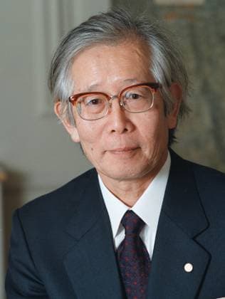 STOCKHOLM 001209 NOBELPRISTAGARE 2000 Hideki Shirakawa Japan , chemistry STOCKHOLM SWEDEN x1066x  Copyright: xHenrikxMontgomeryx NOBEL 2000 KEMI