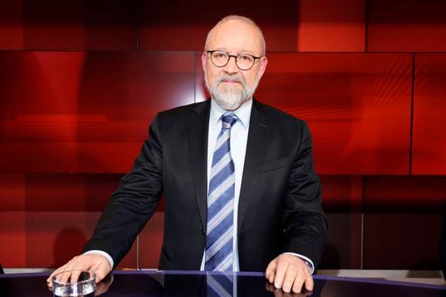 Herfried Münkler on the ARD talk show hart aber fair in Studio Adlershof Berlin, 27 02 2023 Foto:xT.xBartillax xFuturexImage