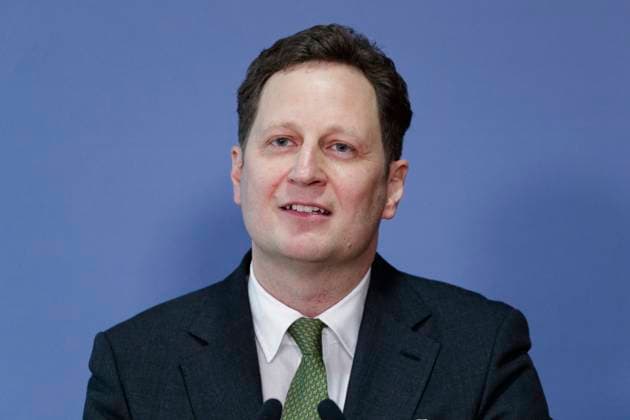 2023 03 09, Germany, Berlin Prince Georg Ferdinand of Prussia, great-grandson of Kaiser Wilhelm II and head of the House of Hohenzollern since 1994, during a press conference on the topic of the latest research on the history of the House of Prussia in the 20th century.