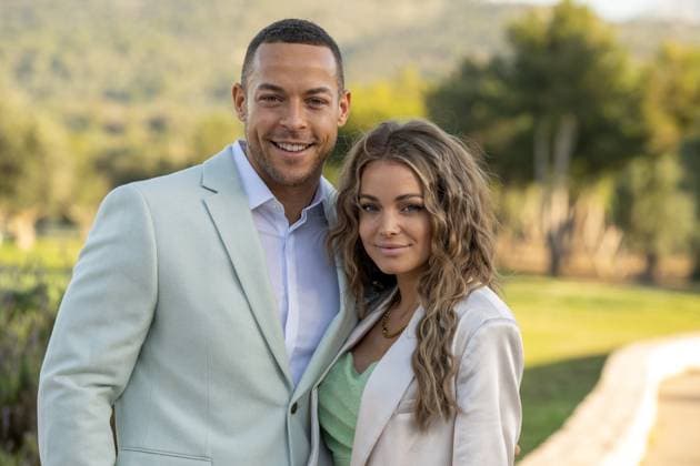20230311 Golden Swing Charity Golf Event CALVIA, SPAIN MARCH 11 2023 Andrej Mangold, Annika Jung at Golden Swing Charity Golf Event on March 11, 2023 in Calvia, Calvia Baleares Spain