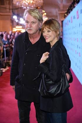 Detlev Buck, Heike Makatsch at the premiere of ROMEO JULIA LOVE IS EVERYTHING The Musical at the Stage Theater des Westens in Berlin on 19 03 2023