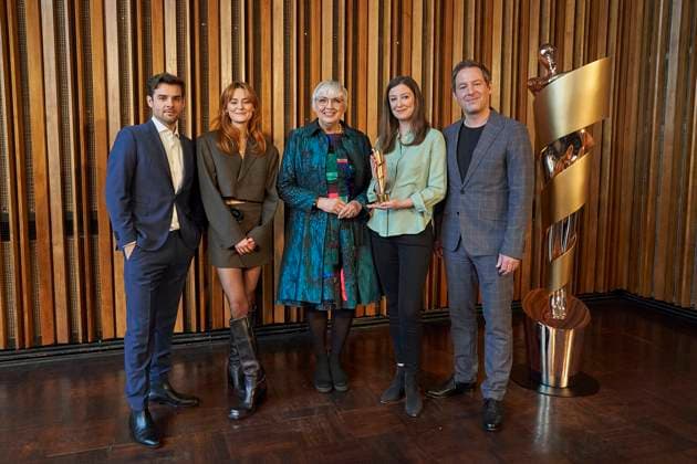 GERMAN FILM AWARD 2023 Announcement of the nominations Claudia Roth, the Federal Government Commissioner for Culture and the Media, will present the Presidium of the German Film Academy, Alexandra Maria Lara and Florian Gallenberger, as well as the Film Award Ambassadors inside Lea van Acken and Lucas Reiber at GERMAN FILM AWARD 2023 Announc Copyright: xEventpressxRadkex