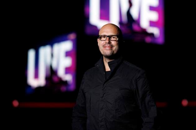 Musician Christopher von Deylen of the pop and ambient music project Schiller at the presentation of the album Illuminate with the tour of the same name in May 2023 at Lanxess Arena Cologne, 05 04 2023 NRW Germany Copyright: xChristophxHardtx