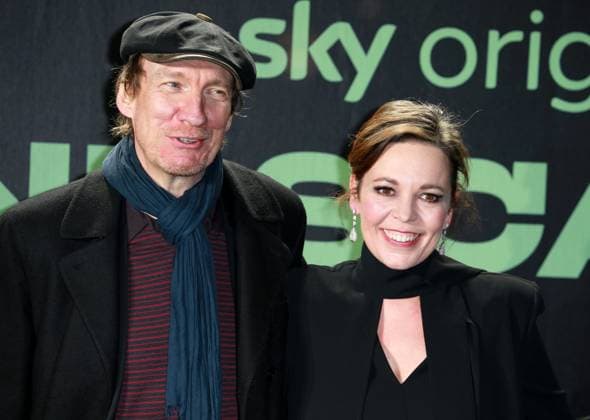 November 30, 2021, London, United Kingdom: David Thewlis and Olivia Colman attend The Landscapers UK Premiere at Queen Elizabeth Hall in London, England. London United Kingdom - ZUMAs197 20211130_zab_s197_031 Copyright: xFredxDuvalx
