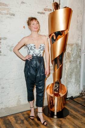 Nominee evening of the German Film Award Lola 2023 Leonie Benesch at the nominee evening of the German Film Award Lola 2023 in the factory 23 on 22 04 2023 in Berlin Copyright: xEventpressxKochanx