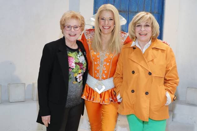 Peggy March, Stefanie Hertel, Mary Roos, visit of the musical Mamma Mia, Stage Theater Neue Flora Hamburg, 23 04 2023 Copyright: xx