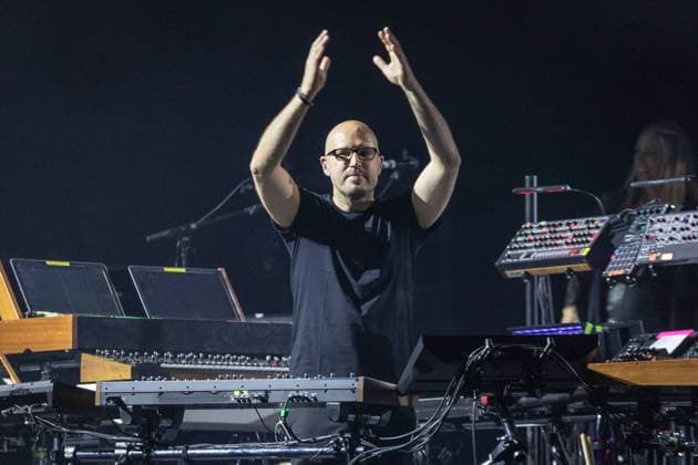 Schiller, Illuminate Tour, Live in Cologne, 5 5 2023 Schiller aka Christopher von Deylen performing at the Cologne Lanxess Arena as part of his Illuminate Tour 2023 Cologne Lanxess Arena NRW Germany Copyright: xBEAUTIFULxSPORTS Derixx