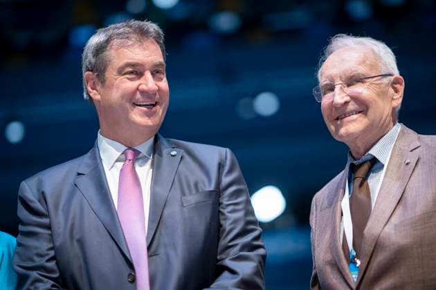 CSU party congress for the nomination of the top candidate for the Bavarian state election 2023 CSU party congress for t