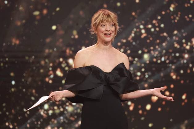 German Film Award 2023 Heike Makatsch Laudator BEST CHILDRENS FILM at the Lola German Film Award 2023 ceremony at the Theater am Potsdamer Platz in Berlin 12 05 2023 Copyright: xEventpressx