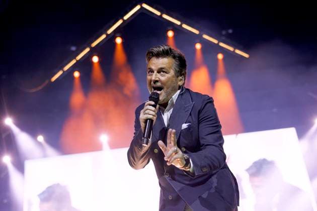 Singer Thomas Anders at the concert Die Schlagernacht des Jahres 2023 Das Original Semmel Concerts at Lanxess Arena Cologne, 13 05 2023 NRW Germany Copyright: xChristophxHardtx
