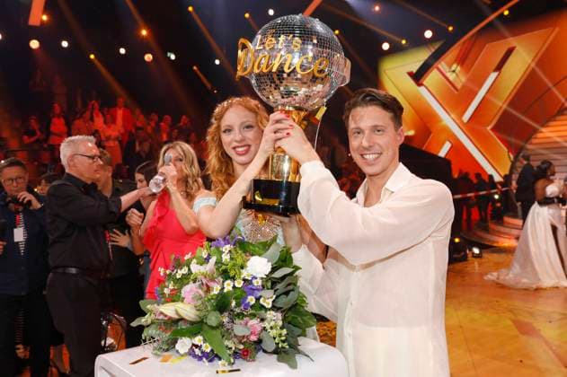 Anna Ermakova and Valentin Lusin at the final of the 16 season of the RTL dance show Let s Dance at the MMC Coloneum Cologne, 19 052023 Foto:xR.xSchmiegeltx xFuturexImage