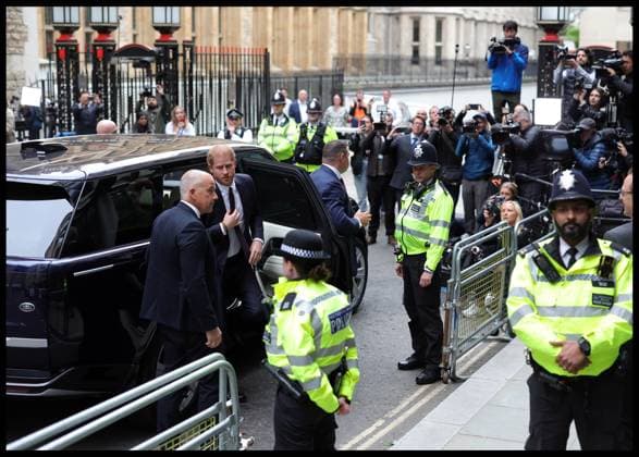 06 06 2023. London, United Kingdom. Prince Harry arriving at the High Court in London. Prince Harry, Duke of Sussex arrives at the High Court in central London, where he is due to give evidence in his trial against Mirror Group Newspapers (MGN). Copyright: xAndrewxParsonsx xParsonsxMediax PAR-8371-0003