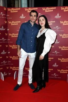 Milan, Party for the launch of the new single by Fabio Rovazzi and Orietta Berti. In the photo Aurora Ramazzotti, Goffredo Cerza  Copyright: xSimonexComix xipa-agency.netx xComi Terenghix IPA_IPA38505481