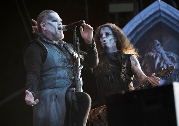 SÖLVESBORG 20230609 German Powerwolf performs on the Rock Stage during Sweden Rock Festival 2023 SÖLVESBORG Sweden x10080x  Copyright: xFredrikxSandberg TTx SWEDEN ROCK 2023 POWERWOLF TTABB0000000000193293