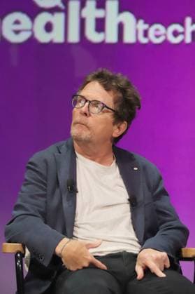 Michael J Fox at Bits Pretzels Copyright: xEventpressxBecherx