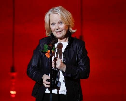 STOCKHOLM 20180208 This years special prize went to Görel Hanser at the 2018 Grammis Gala at the Grand Hotel on Thursday Photo Christine Olsson TT code 10430 Stockholm Sweden x10430x  Copyright: xChristinexOlsson TTx GRAMMISGALAN 2018