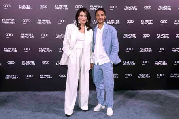 Iris Berben and Kostja Ullmann at the premiere of the feature film Paradise at the 40 Filmfest München 2023 in the Astor Film Lounge at the Arri Kino Munich, 24 06 2023 Foto:xD.xBedrosianx xFuturexImage