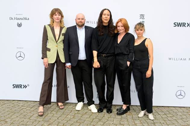 Lotta Schmelzer, Sam Aron Handel, William Fan, Kim Hess and Lisa Jirg at the premiere of the documentary William Fan In Between at the Delphi Filmpalast Berlin, 09 07 2023 Foto:xF.xKernx xFuturexImage