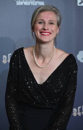 Athlete Britta Heidemann comes to the premiere of Berlin Berlin, The Great Show of the Golden 20s, at the 34 Summer Festival in the Cologne Philharmonic Hall