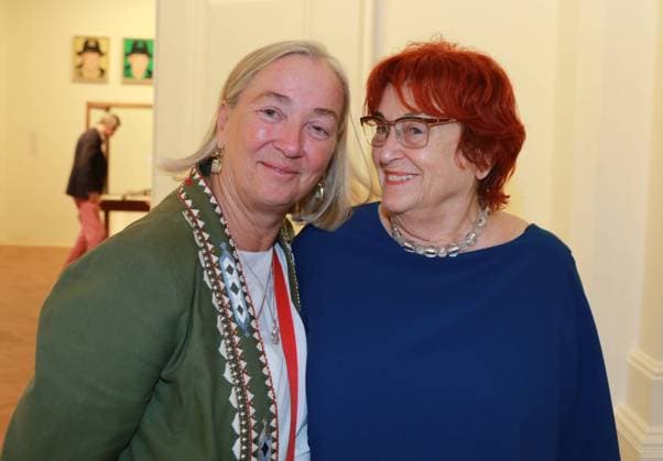 40 years Ropac Gallery Salzburg, 28 07 2023 Agnes HUSSLEIN, Valie EXPORT