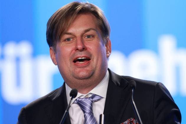 Magdeburg, Saxony Anhalt, Germany, 29 07 2023 Maximilian Krah during his presentation and election as top candidate for the European election at AfD European election meeting Copyright: xdtsxNachrichtenagenturx dts_20870