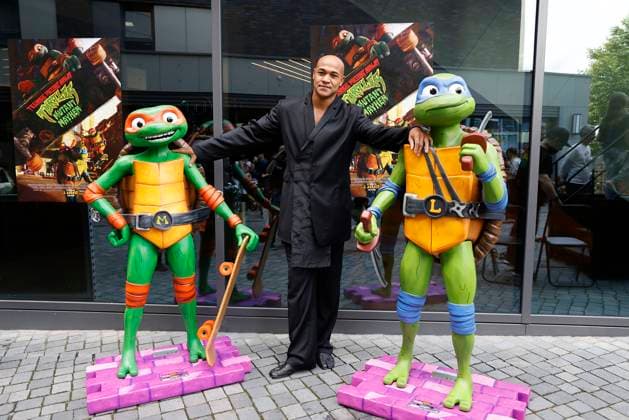 Malick Bauer at Teenage Mutant Ninja Turtles Mutant Mayem Special Screening on 30 07 2023 in Berlin Teenage Mutant Ninja Turtles Screening in Berlin