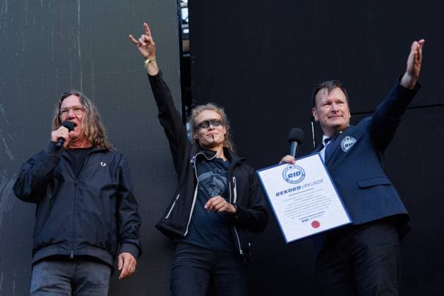 Wacken 2023 officially opened world record in Wacken on the first day Thomas Jensen and Olaf Kuchenbecker announce the record for the loudest minute of silence in the world with a growl of about 109 decibels Although it was on Tuesday because of the heavy rain actually abso