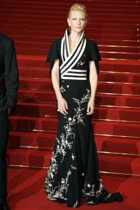59th Cannes Film Festival : Babel screening Australian actress Cate Blanchett after the screening of Mexican director Alejandro Gonzalez Inarritu s film Babel presented out of competition during the 59th Cannes Film Festival, in Cannes, France, on May 23, 2006. Photo by Hahn-Nebinger-Orban ABACAPRESS.COM Cannes France  Copyright: xHahn-Nebinger-Orban ABACAx 98405_06 Hahn-Nebinger-Orban ABACAx 98405_06