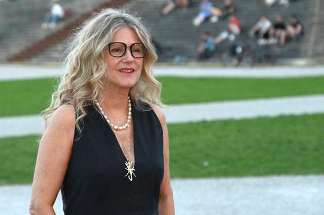 Barbara Sukowa at the premiere of the feature film Enkel für Fortgeschrittene at the cinema am Königsplatz Munich, 16 08 2023 Foto:xR.xHeinex xFuturexImage
