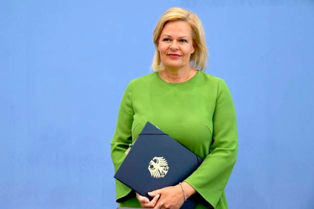 Nancy Faeser at the Federal Press Conference Bill for a modern citizenship law in the House of the Federal Press Conference Berlin, 23 08 2023 Foto:xF.xKernx xFuturexImagex faeser_3582