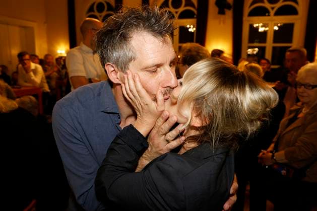 Tilmar Kuhn and Katharine Mehrling at the premiere of the play Uncle Vanya at Schlosspark Theater Berlin, 02 09 2023 Foto:xB.xDummerx xFuturexImagex wanja_4036