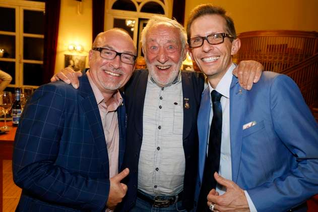 Dennis Schönwetter, Dieter Hallervorden and Marc Rudolf at the premiere of the play Uncle Vanya in the Schlosspark Theater Berlin, 02 09 2023 Foto:xB.xDummerx xFuturexImagex wanja_4053