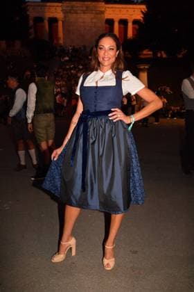 Lilly Becker Wiesn 2023 2 day Almauftrieb Käferzelt Theresienwiese Munich 17 September 2023