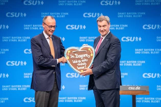 CSU party congress for the nomination of the top candidate for the Bavarian state election 2