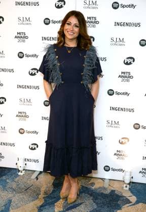 November 5, 2018, London, United Kingdom: Emma Hatton attends the Music Industry Trust Awards 2018 at Grosvenor House in London. London United Kingdom - ZUMAs197 20181105_aab_s197_008 Copyright: xFredxDuvalx