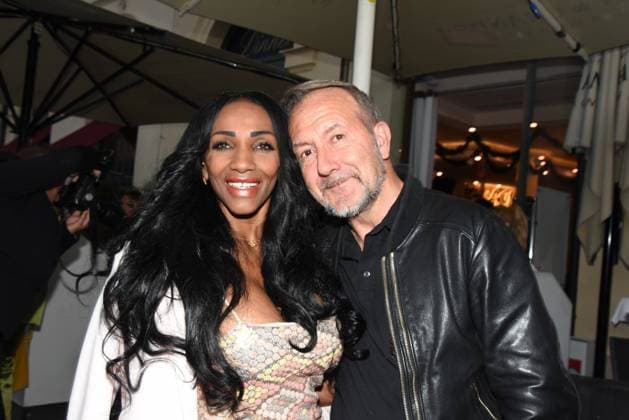 Layla Omar Scheffel Mathias Scheffel co-owner Munich 25 09 2023 Filmcasino BE Visible Dinner of SHECIETY with Bits and Pretzels at Italian boutique restaurant Baci IN the sign of visibility of women in professional life, Munich.