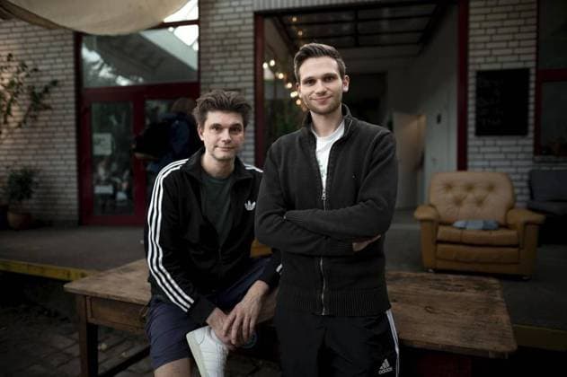 <p>Erster Edel-Talk mit Lutz van der Horst und Fabian Köster im Cafe Edel in Duisburg. Deutschland NRW Duisburg Copyright: FabianxStrauch