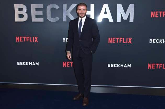 David Beckham at the premiere of the Netflix documentary series Beckham at the Curzon Mayfair London, 03 10 2023 Foto:xS.xVasx xFuturexImagex beckham_3057