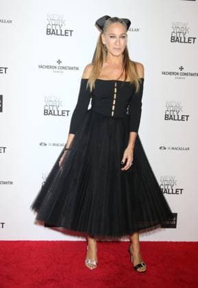 NEW YORK, NY- OCTOBER 5: Sarah Jessica Parker at the New York City BalletÕs 2023 Fall Fashion Gala honoring George Balanchine and Jerome Robbins at the David H. Koch Theater in Lincoln Center on October 5, 2023 in New York City. Copyright: xRWx