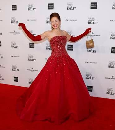 Jean Shafiroff arrives on the red carpet at the New York City Ballet s 2023 Fall Gala at the David H. Koch Theatre at Lincoln Center on Thursday, October 05, 2023 in New York City. NYP20231005113 JohnxAngelillo