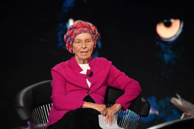 Rome: Rai studios ex Dear. Beasts transmission. Third episode. Rome: Rai studios ex Dear. Belve broadcast third episode. In the photo: Emma Bonino Rome Italy  Copyright: xIPA ABACAx BRIPA20231009_165 IPA ABACAx BRIPA20231009_165