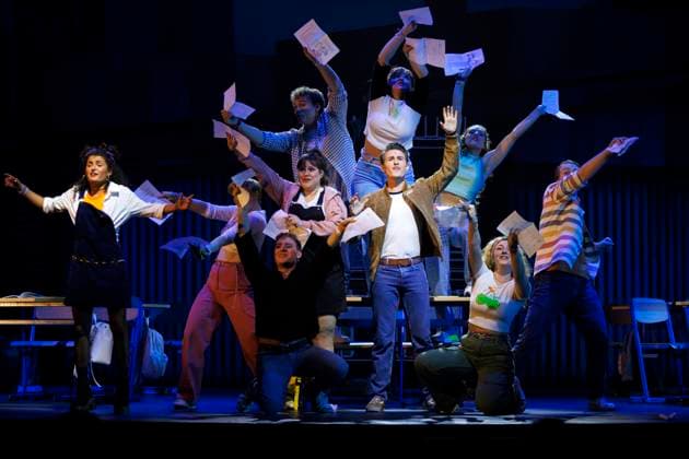 Musical performers show excerpts of the show at a press screening of the PUR musical Abenteuerland at the Capitol Theater the premiere is set for 22 10 2023 Düsseldorf, 20 10 2023 NRW Germany Copyright: xChristophxHardtx